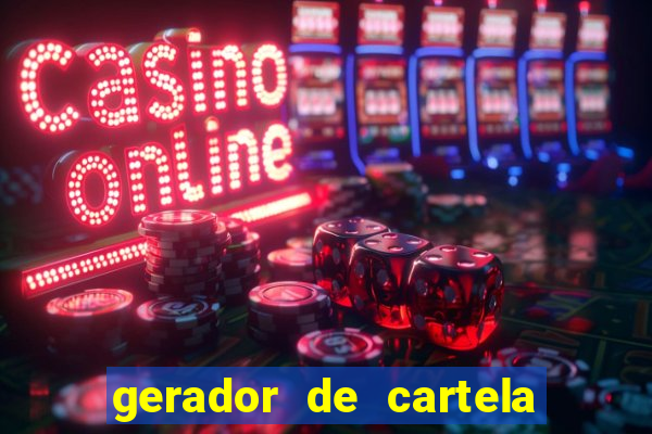 gerador de cartela bingo 1 a 75